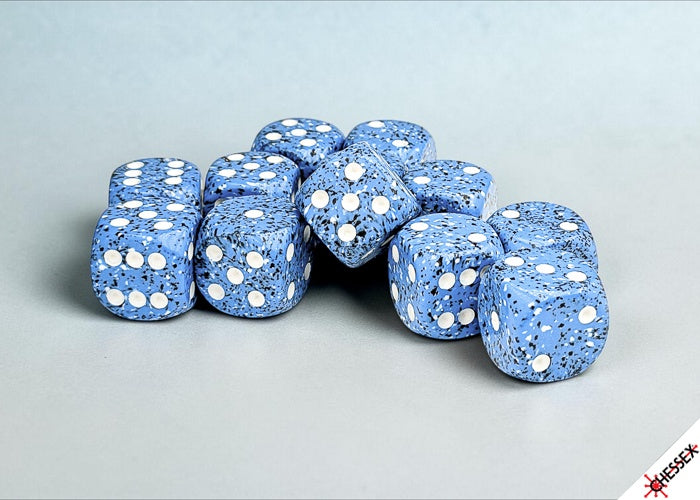 Speckled 12d6 Ocean Stone 16mm
