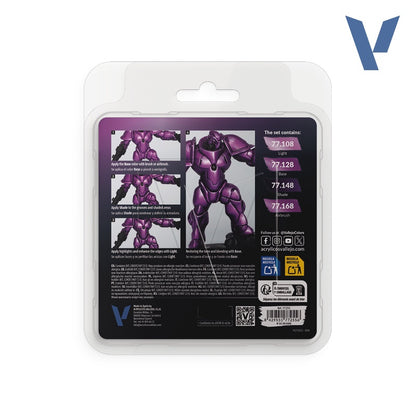Vallejo: True Metallic Metal Amethyst Purple Paint Set
