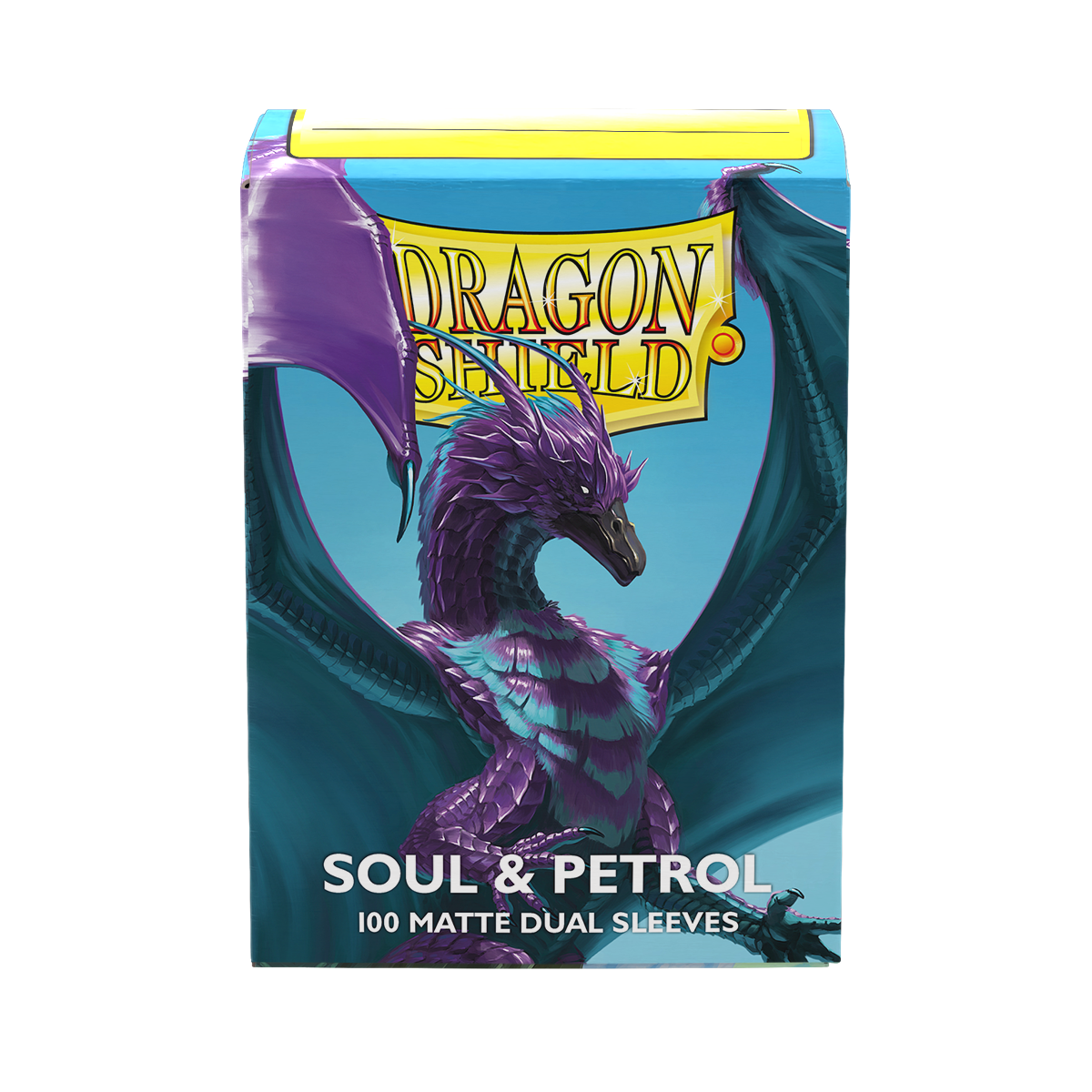 Dragon Shield Sleeves Dual Matte Soul And Petrol 100ct