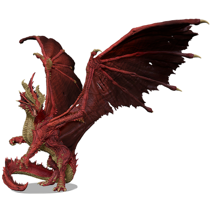 D&D Unpainted Minis Gargantuan Red Dragon