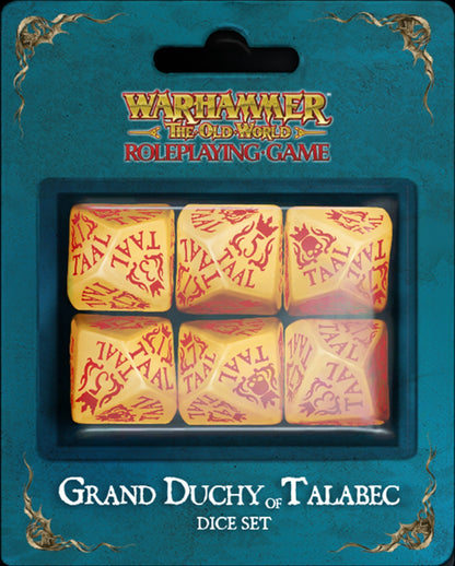 Warhammer RPG The Old World Grand Duchy of Talabec Dice Set