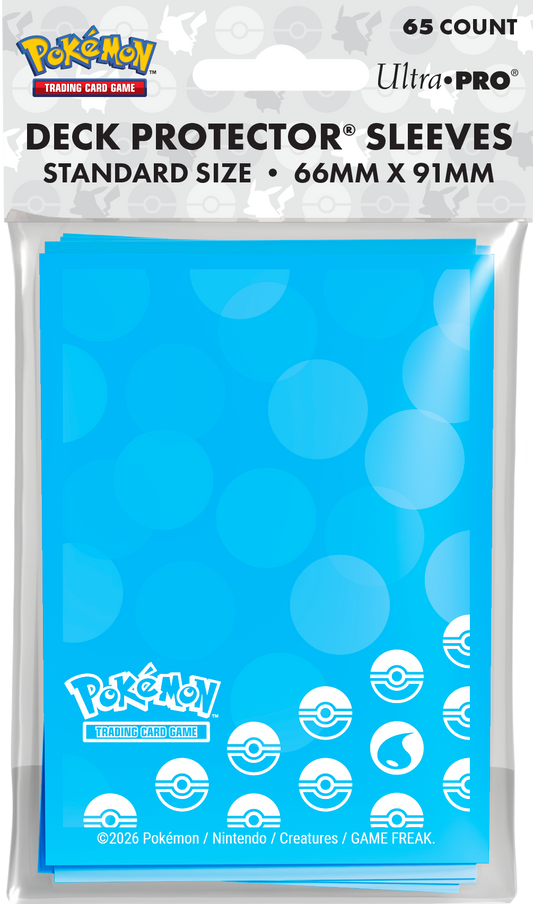 UP D-PRO Pokémon Energy Water Type 65ct