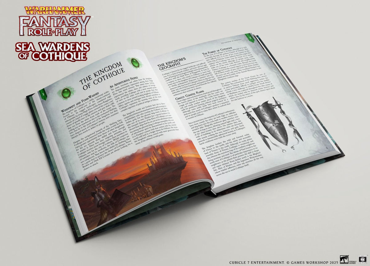 Warhammer Fantasy Rpg Sea Wardens Of Cothique Collectors Edition