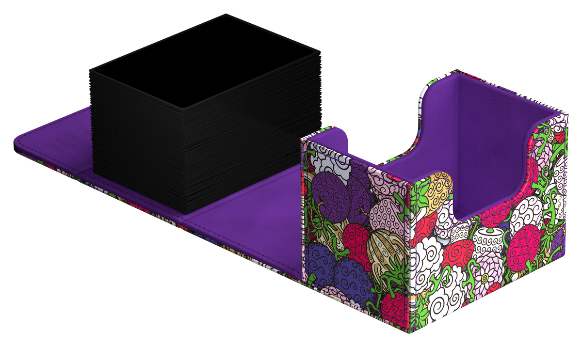 Ultimate Guard Deck Case Sidewinder 80+ Xenoskin One Piece - Devilfruit Pattern