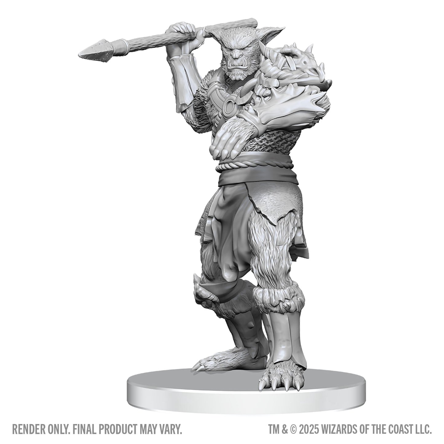 D&D Unpainted Minis Wv28 Bugbear Stalker & Goblin Hexer