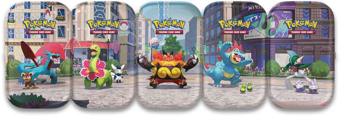 Pokemon TCG Lumiose City Mini Tin Display (EN)