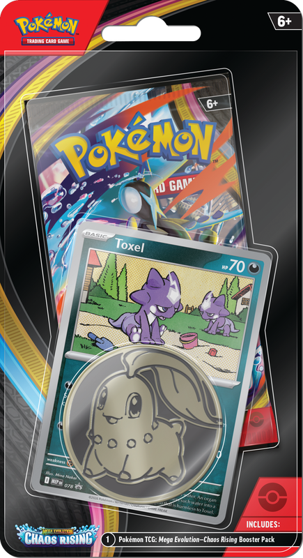 Pokemon TCG ME04 Chaos Rising Checklane Blister (EN) (PRE ORDER)