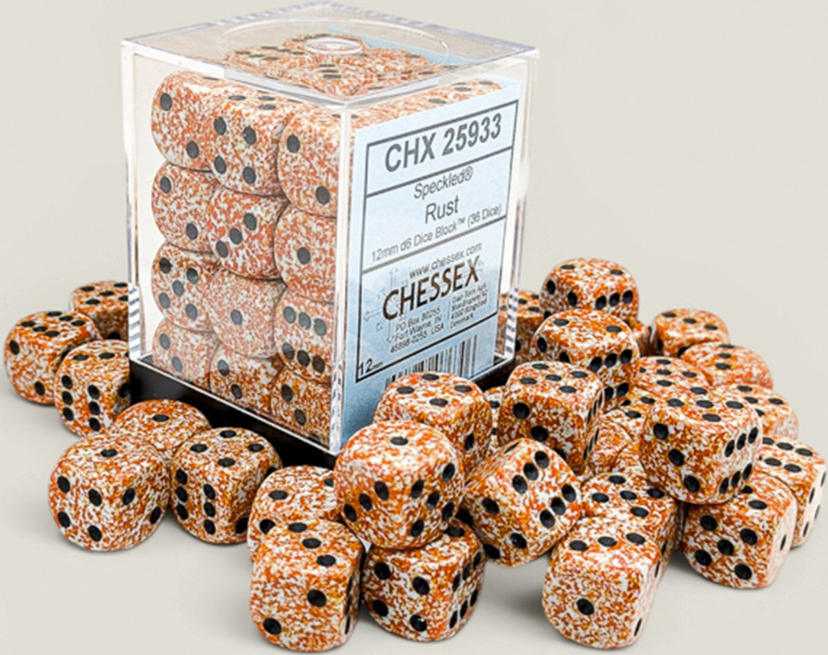 Speckled 36d6 Rust 12mm