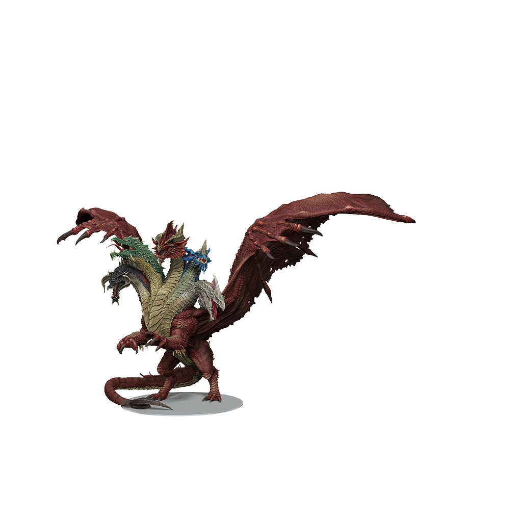 D&D Unpainted Minis Aspect Of Tiamat