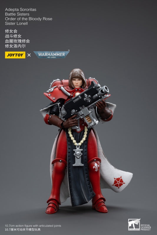 Battle Sisters Order of the Bloody Rose Sister Lonell Adepta Sororitas Joy Toy