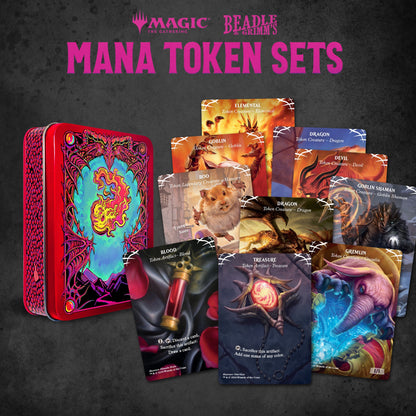Beadle & Grimms Mtg Mana Token Set Red