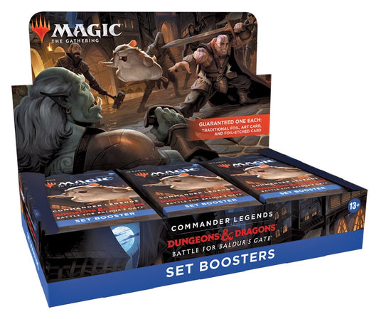 MTG - Set Boosters Box - Commander Legends - Battle for Baldur's Gate