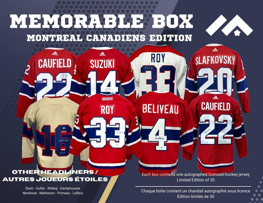 Memorable Box Montreal Canadiens Edition Jersey