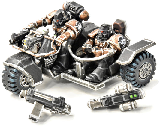 SPACE MARINES Attack Bike #1 PRO PAINTED Warhammer 40K