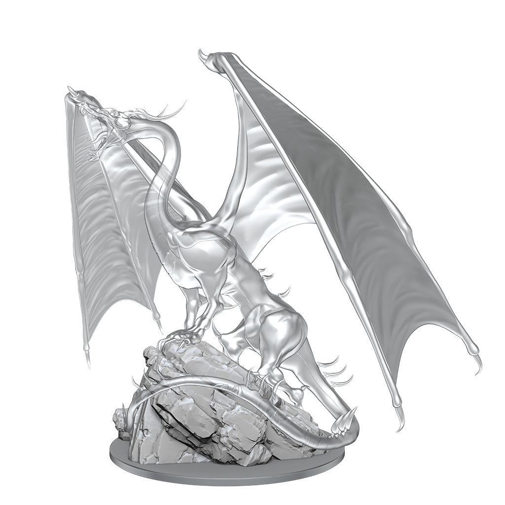 D&D Unpainted Minis Wv17 Young Emerald Dragon