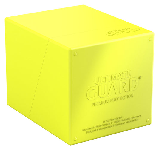 Ultimate Guard Deck Case Boulder 100+ Neon Yellow