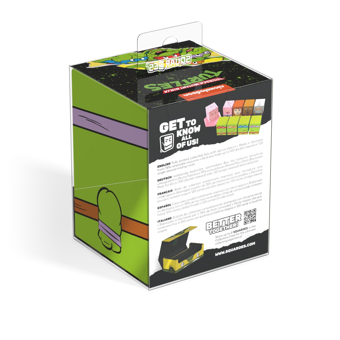 Squaroes Paramount TMNT WV1 Donatello