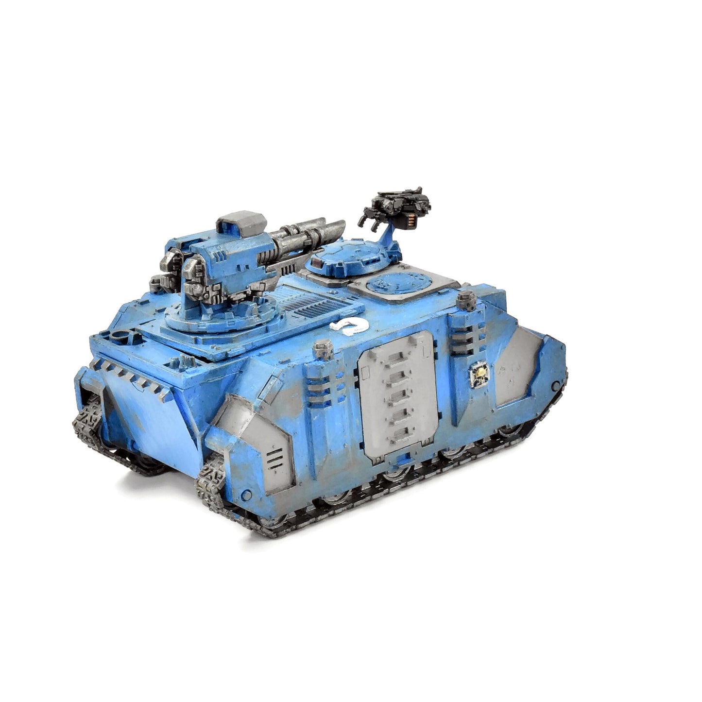 SPACE MARINES Razorback #1 ultramarines WELL PAINTED Warhammer 40K