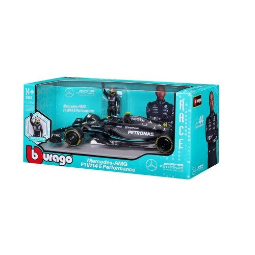 Race F1 Mercedes W14 E Performance #44 F1 figure Hamilton