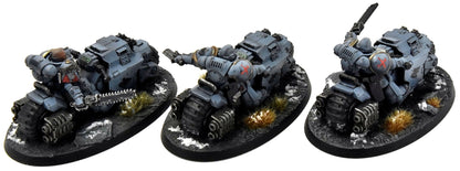 SPACE WOLVES 3 Outriders #1 PRO PAINTED Warhammer 40K