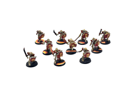 OSSIARCH BONEREAPERS 10 Mortek Guard #2 WELL PAINTED Warhammer Sigmar
