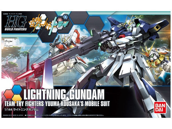 Bandai HGBF #20 Lightning Gundam 'Gundam Build Fighters Try', 1/144