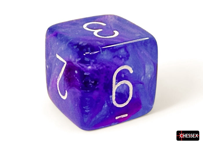 Nebula 7-die Set Aura/white Luminary