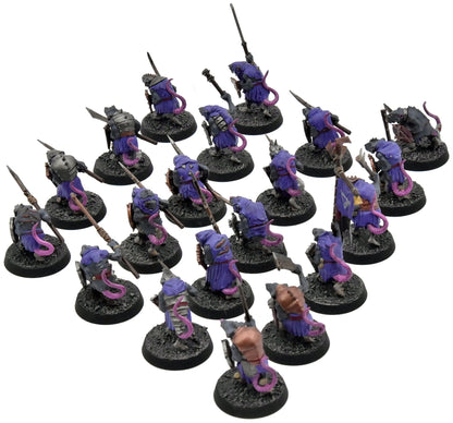 SKAVEN 20 Clanrats #1 WELL PAINTED Warhammer Sigmar