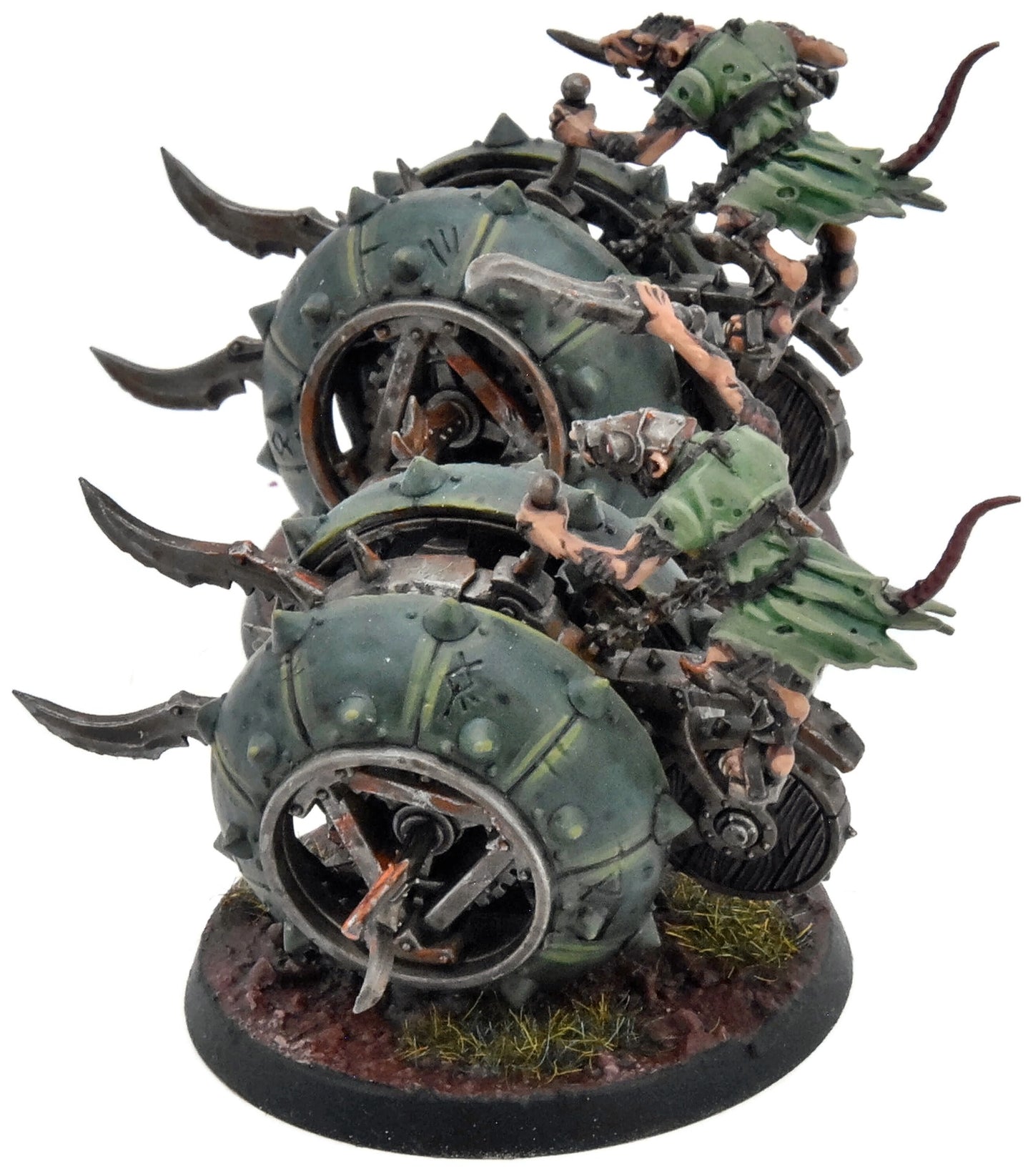 SKAVEN 2 Doom-Flayers COMMISSION PRO PAINTED Warhammer Sigmar 0229