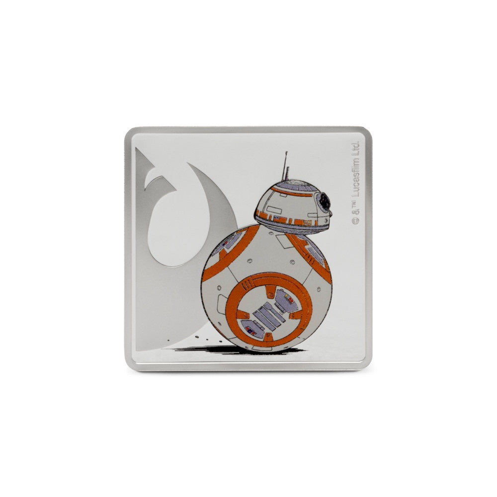 Star Wars™ Rey™ and BB-8™ 1oz Silver Collectible