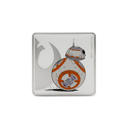 Star Wars™ Rey™ and BB-8™ 1oz Silver Collectible