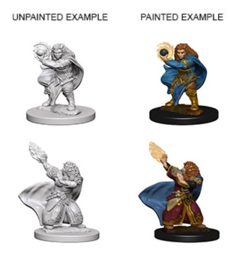 D&D Unpainted Minis Wv4 Dwarf Female Wizard