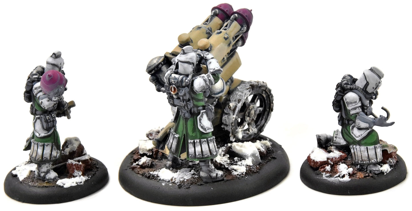 WARMACHINE Dragon's Breath Rocket #2 WELL PAINTED Crucible Guard