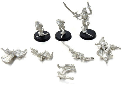 AELDARI 5 Harlequin #1 METAL Warhammer 40K missing 2 bases