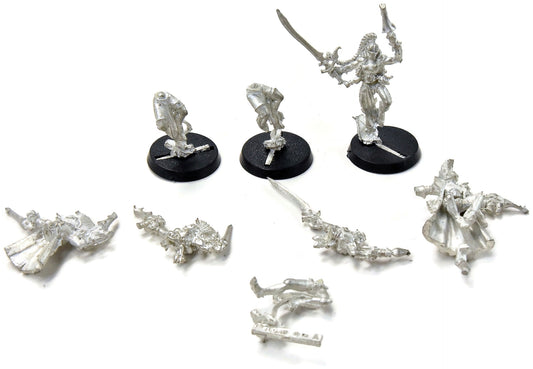AELDARI 5 Harlequin #1 METAL Warhammer 40K missing 2 bases