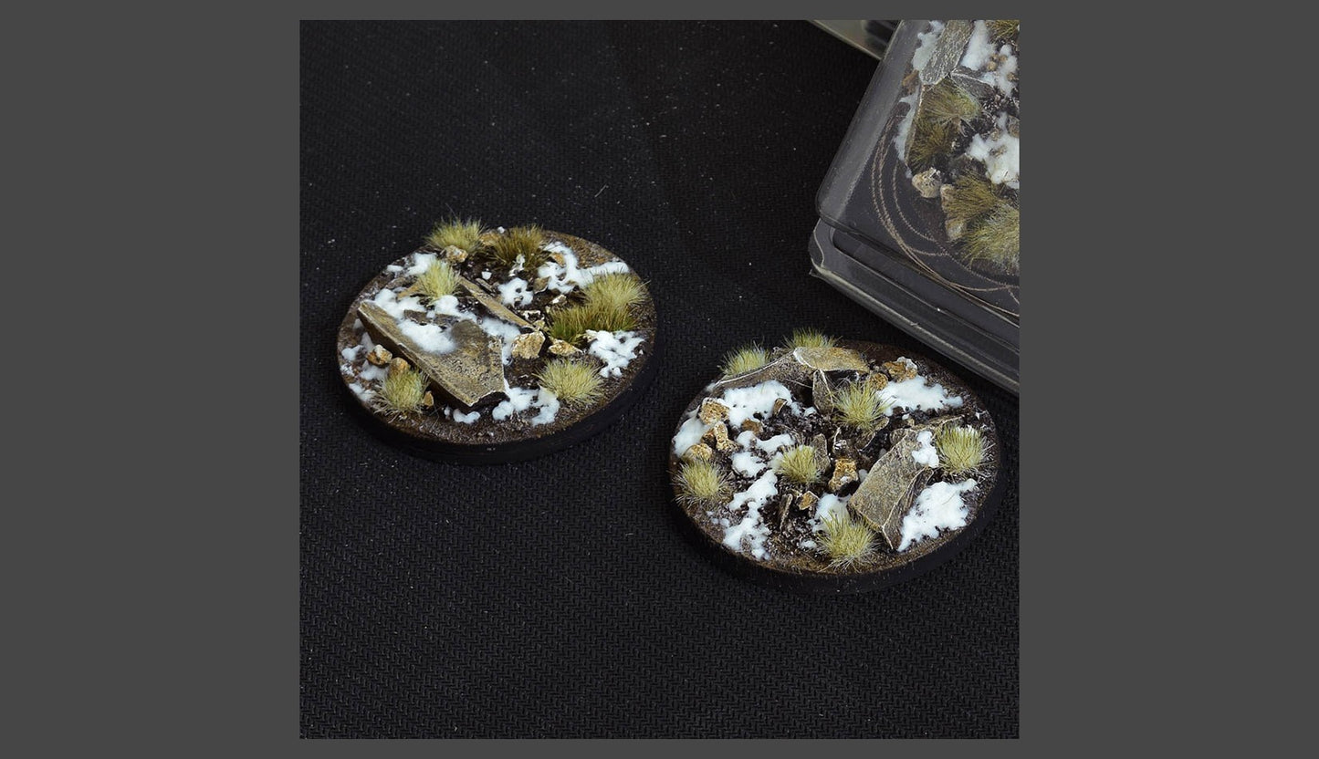 Winter Bases Round 60mm (2)