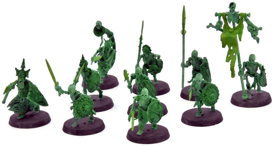 SOULBLIGHT GRAVELORDS 10 Deathrattle Skeletons #2 WELL PAINTED Sigmar