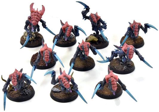 TYRANIDS 10 Hormagaunts #6 WELL PAINTED Warhammer 40K