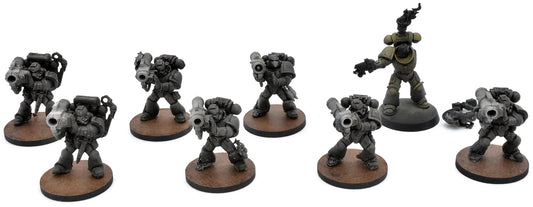SPACE MARINES 8 Tactical Marines #10 Warhammer 40K