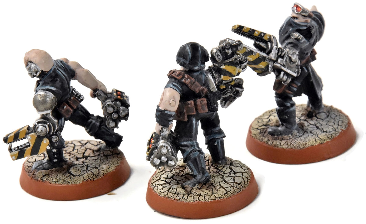 SPACE MARINES 3 Servitors #4 METAL PRO PAINTED Warhammer 40K