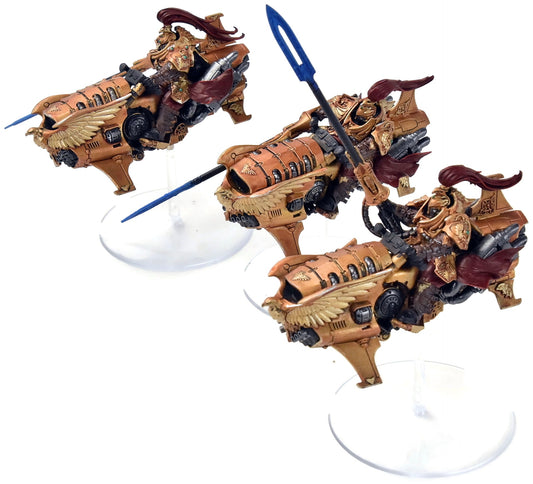 ADEPTUS CUSTODES 3 Certus Praetors #1 WELL PAINTED Warhammer 40K