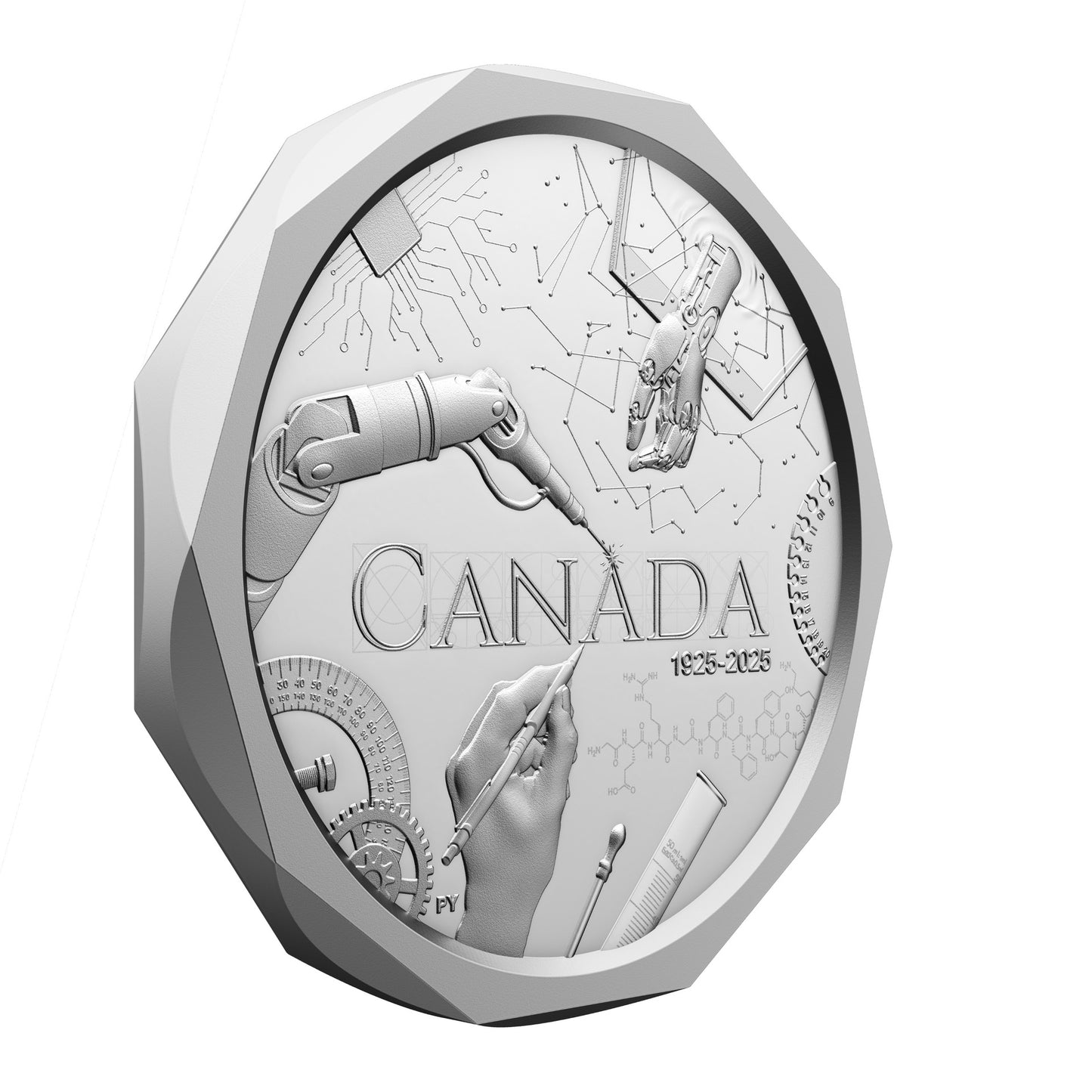 The Calling of an Engineer – $25 Fine Silver Coin