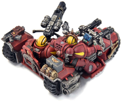 BLOOD ANGELS Attack bike #8 WELL PAINTED Warhammer 40K
