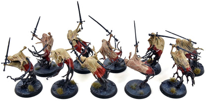 NIGHTHAUNT 10 Bladegheist Revenants #1 WELL PAINTED Sigmar