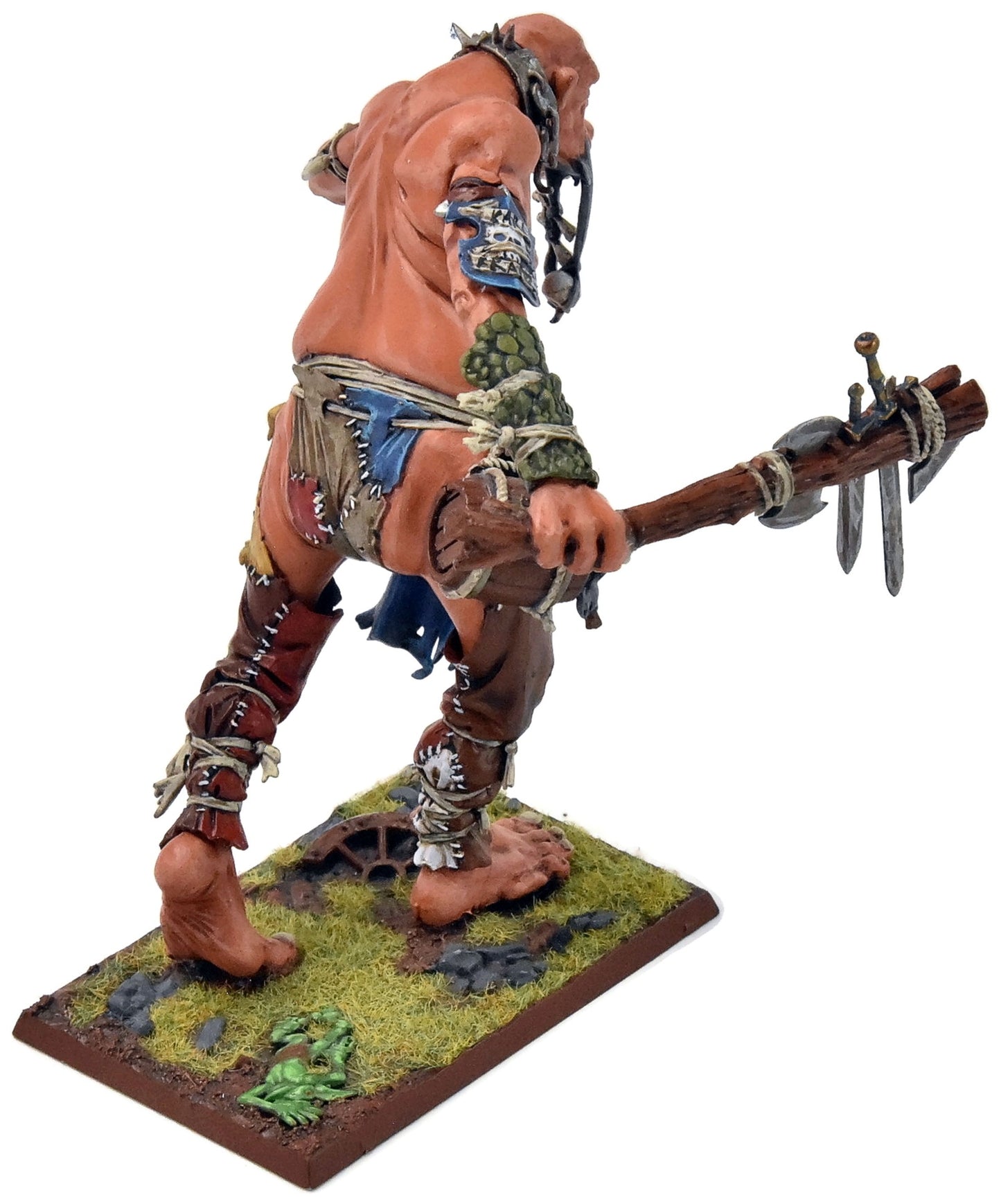 BEASTMEN Mancrusher Gargant #2 WELL PAINTED Fantasy