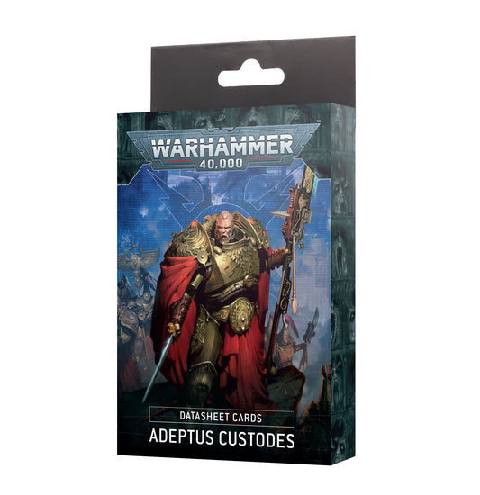Datasheet Cards Adeptus Custodes (English)