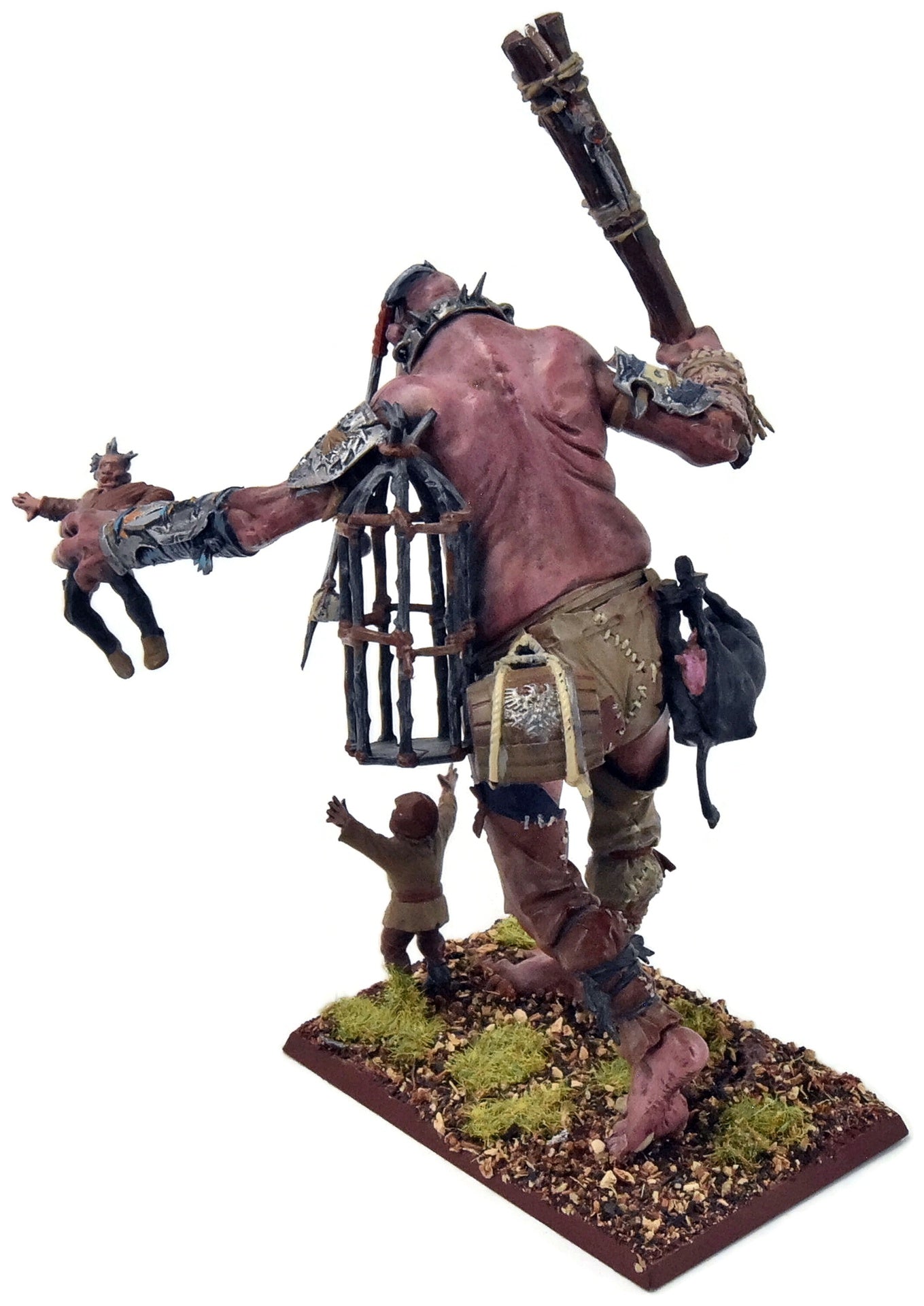 BEASTMEN Mancrusher Gargant #1 WELL PAINTED Fantasy