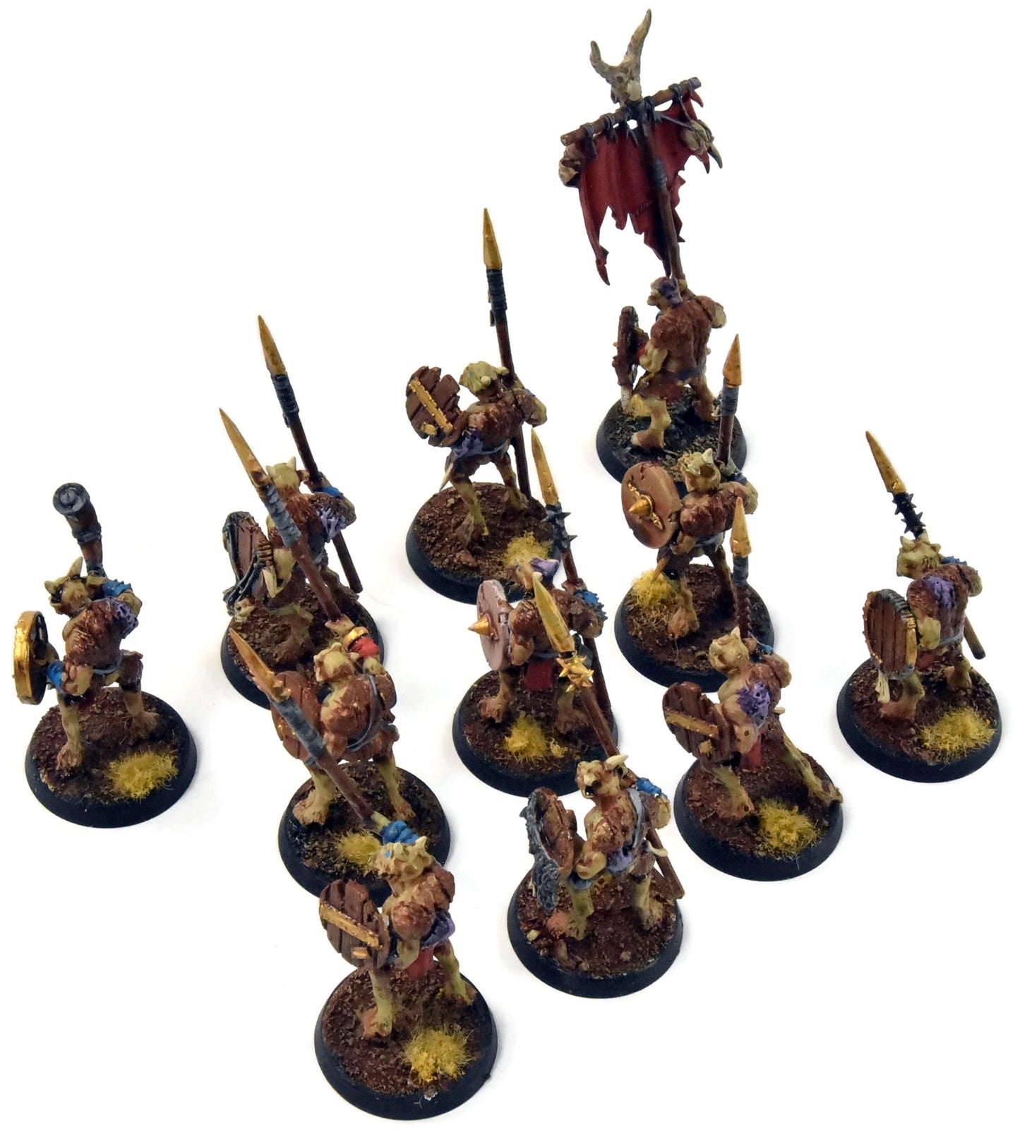 BEAST OF CHAOS 10 Ungors #1 WELL PAINTED Warhammer Sigmar