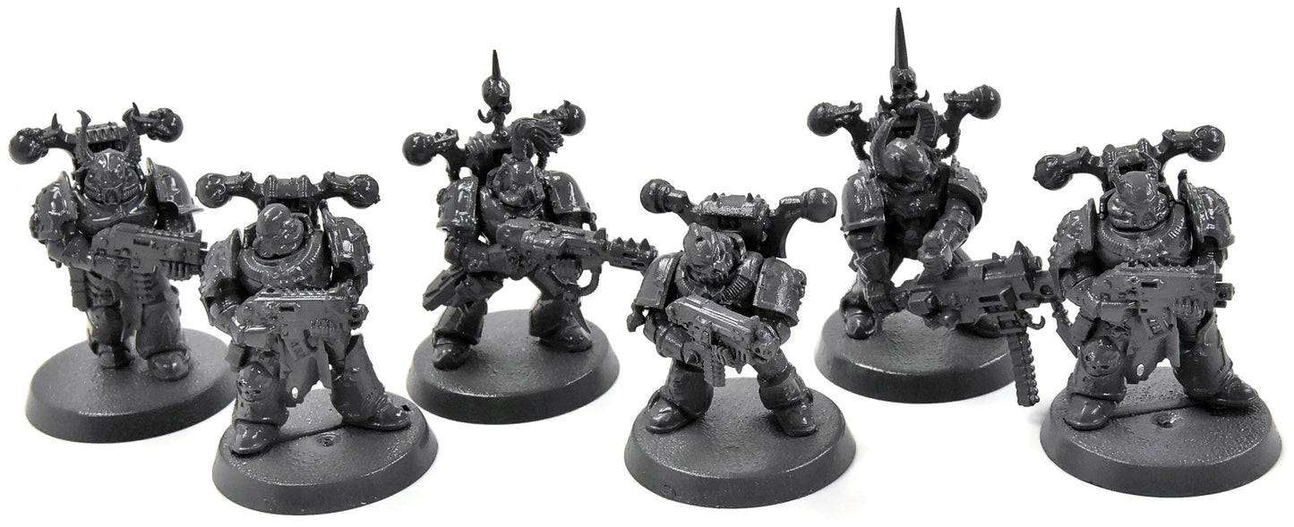 CHAOS SPACE MARINES 6 Chaos Space Marines #2 Glossy Warhammer 40K