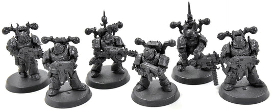 CHAOS SPACE MARINES 6 Chaos Space Marines #2 Glossy Warhammer 40K
